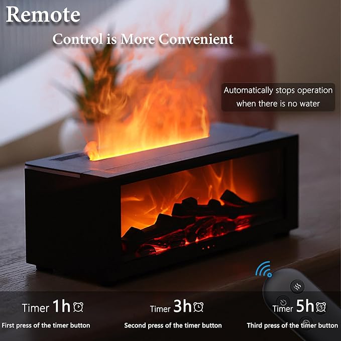 Flame Fireplace Aroma Diffuser
